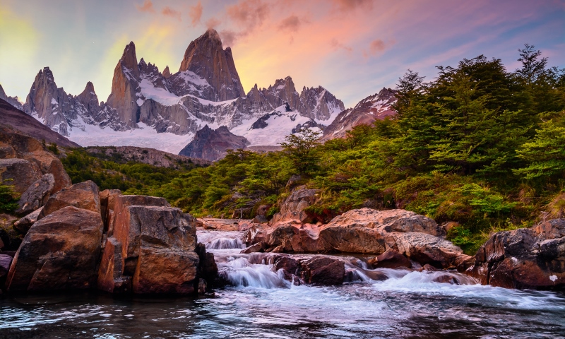 An amazing scenery in Patagonia Patagonia